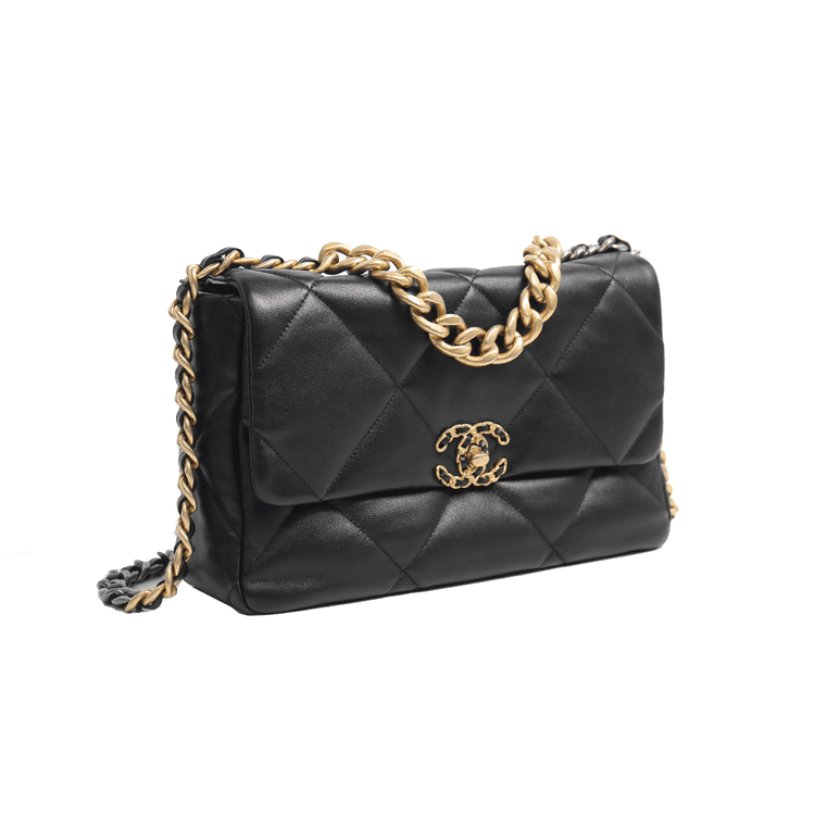 ✨即日発送 CHANEL 19FlapBag ラージ 2WAY AS1161 Chanel - 19 Bag Large Lambskin Black AS1161